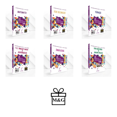 LGS 8.Sınıf Matematik Fen Türkçe İnkılap İngilizce Din Soru Bankası