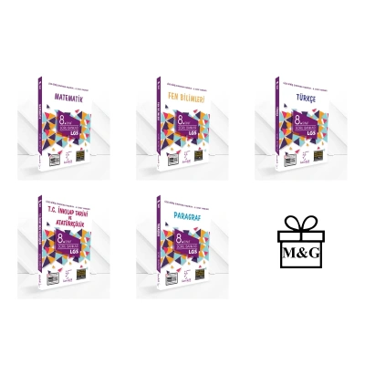 LGS 8.Sınıf Matematik Fen Türkçe İnkılap Paragraf Soru Bankası