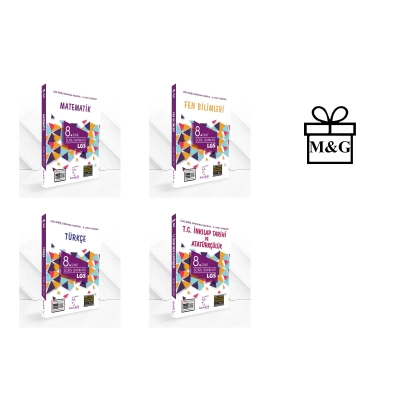 LGS 8.Sınıf Matematik Fen Türkçe İnkılap Soru Bankası