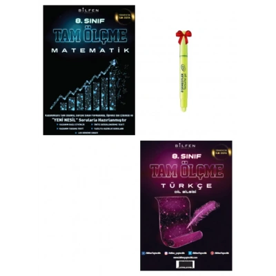 LGS 8.Sınıf Tam Ölçme Matematik ve Türkçe Soru Bankası