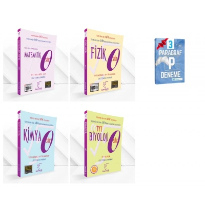 Matematik Sıfır Fizik Sıfır Kimya Sıfır ve Biyoloji Sıfır