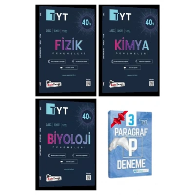 TYT 40lı Fizik Kimya ve Biyoloji Deneme