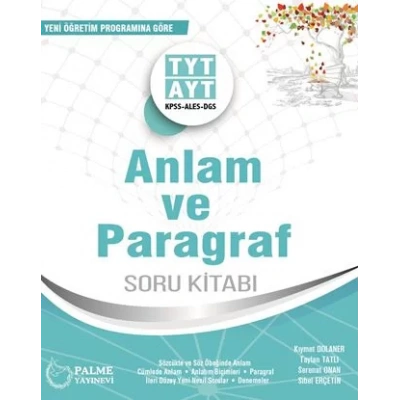TYT-AYT ANLAM VE PARAGRAF SORU KİTABI