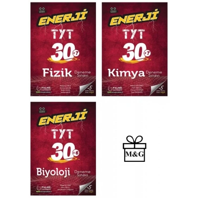 TYT Enerji Fizik Kimya ve Biyoloji Deneme Sınavı