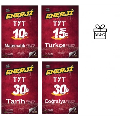 TYT Enerji Matematik Türkçe Tarih ve Coğrafya Deneme