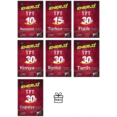TYT Enerji Serisi Tüm Dersler Deneme Sınav Seti