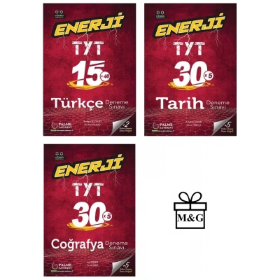 TYT Enerji Türkçe Tarih ve coğrafya Deneme