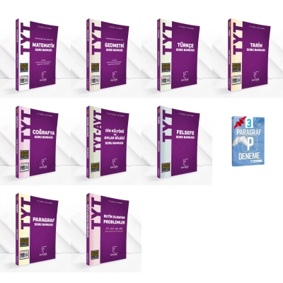 TYT Eşit Ağırlık Set ( 9 Kitap )