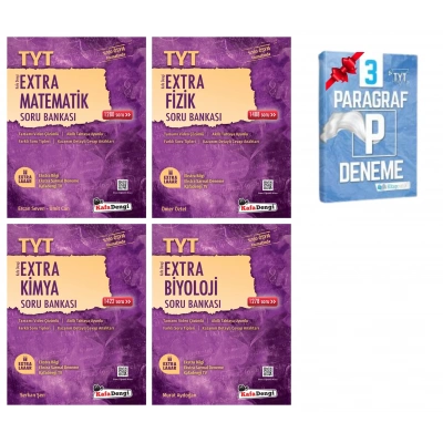 TYT Extra Matematik Fizik Kimya ve Biyoloji Soru Bankası