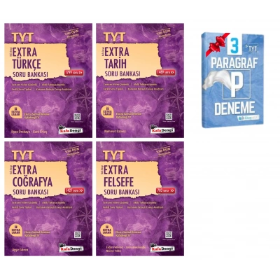 TYT Extra Türkçe Tarih Coğrafya ve Felsefe Soru Bankası
