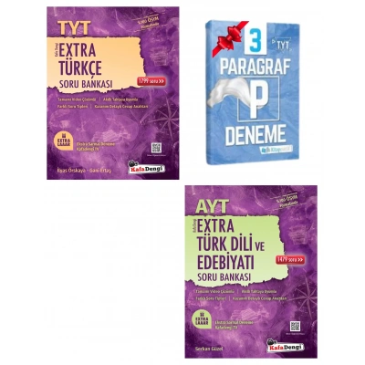 TYT Extra Türkçe ve AYT Extra Edebiyat Soru Bankası