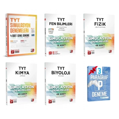 TYT Genel Fen Bilimleri Fizik Kimya ve Biyoloji Simülasyon Deneme