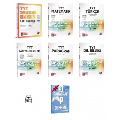 TYT Genel Matematik Türkçe Sosyal Paragraf Dil Bilgisi Simülasyon Deneme