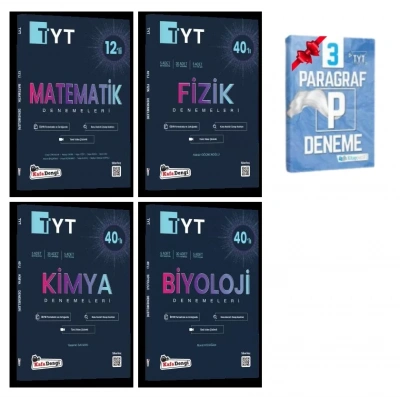 TYT Matematik 12li Fizik Kimya ve Biyoloji 40lı Deneme