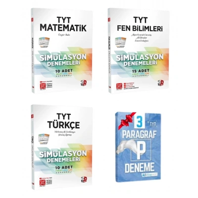TYT Matematik Fen Bilimleri ve Türkçe Simülasyon Deneme