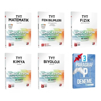 TYT Matematik Fen Fizik Kimya ve Biyoloji Simülasyon Deneme