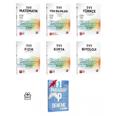 TYT Matematik Fen Türkçe Fizik Kimya ve Biyoloji Simülasyon Deneme