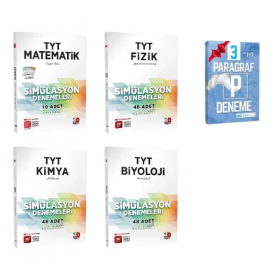 TYT Matematik Fizik Kimya ve Biyoloji Simülasyon Deneme