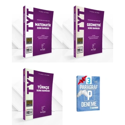 TYT Matematik Geometri ve Türkçe Soru Bankası
