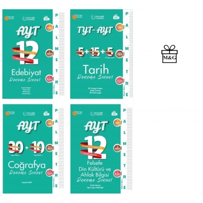 AYT Palmetre Edebiyat Tarih Coğrafya ve Felsefe-Din Deneme