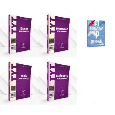 TYT Türkçe Paragraf Tarih ve Coğrafya Soru Bankası Set