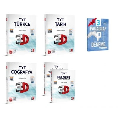 TYT Türkçe Tarih Coğrafya Din ve Felsefe Soru Bankası