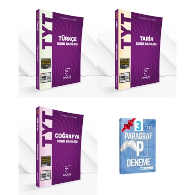 TYT Türkçe Tarih ve Coğrafya Soru Bankası Set