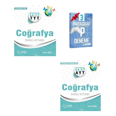 YKS TYT Coğrafya ve AYT Coğrafya Soru Kitabı