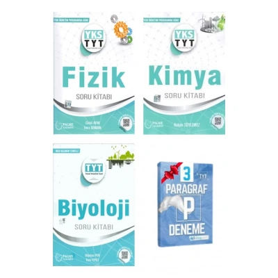 YKS TYT Fizik Kimya ve Biyoloji Soru Kitabı