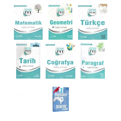 YKS TYT Matematik Geometri Türkçe Tarih Coğrafya ve Paragraf Soru Kitabı