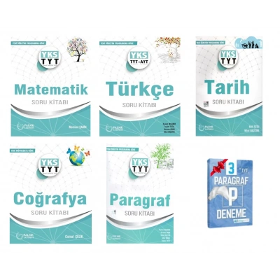 YKS TYT Matematik Türkçe Tarih Coğrafya ve Paragraf Soru Kitabı