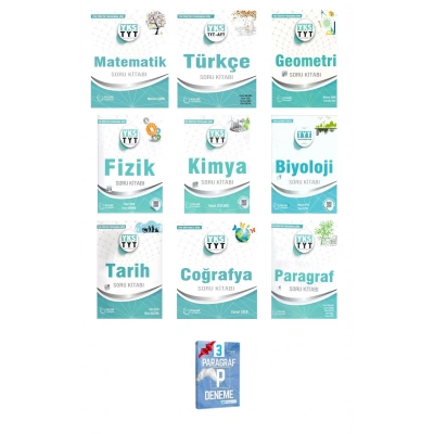 YKS TYT Tüm Dersler FULL Soru Kitabı Set