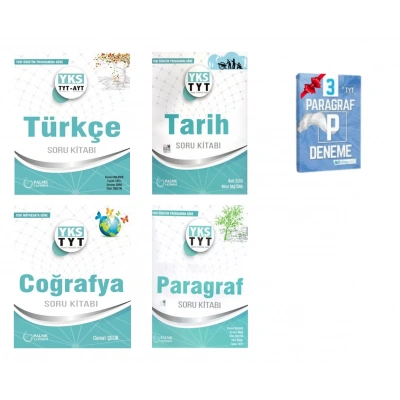 YKS TYT Türkçe Tarih Coğrafya ve Paragraf Soru Kitabı