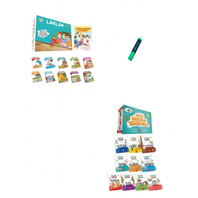 1 ve 2. Sınıf Laklak ve Bilmece Tekerlemeler Hikaye Seti