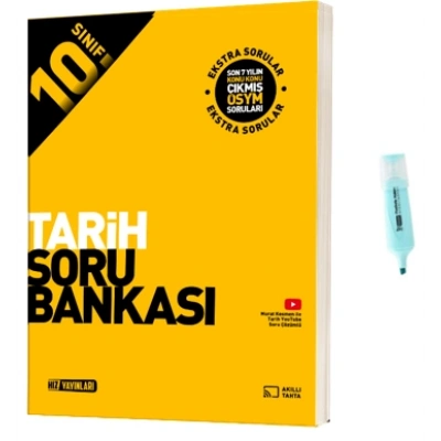 10.Sınıf Tarih Soru Bankası (Yeni Müfredat)