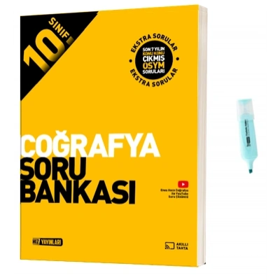 10.Sınıf Coğrafya Soru Bankası (Yeni Müfredat)