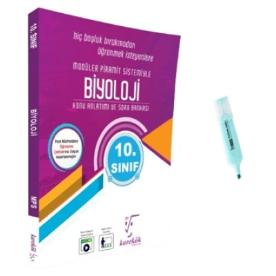 10.Sınıf Biyoloji MPS Konu Anlatımı Ve Soru Bankası (Yeni Müfredat)