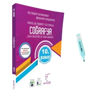 10.Sınıf Coğrafya MPS Konu Anlatımı Ve Soru Bankası (Yeni Müfredat)