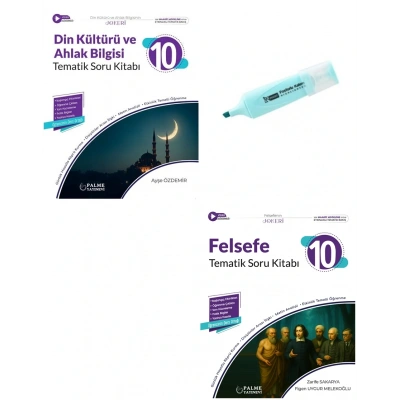 10.Sınıf Joker Din Kültürü Ve Felsefe Tematik Soru Kitabı (Yeni Müfredat)