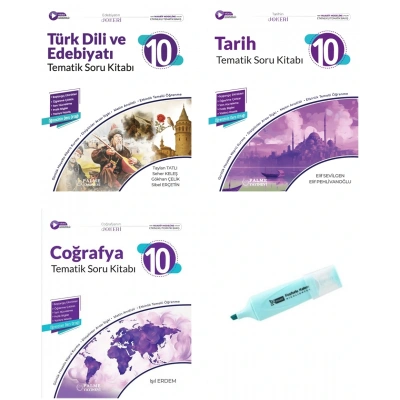 10.Sınıf Joker Edebiyat Tarih Coğrafya Tematik Soru Kitabı (Yeni Müfredat)