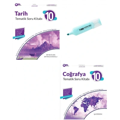 10.Sınıf Joker Tarih Ve Coğrafya Tematik Soru Kitabı (Yeni Müfredat)