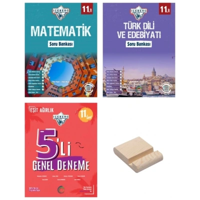 11. Sınıf Iceberg Matematik ve Türk Dili Edebiyatı Soru Bankası ve Eşit Ağırlık Deneme
