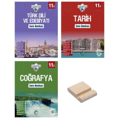 11. Sınıf Iceberg Soru Bankası Seti Edebiyat Tarih Coğrafya 3lü