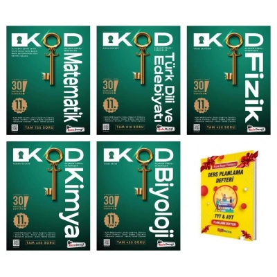 11. Sınıf KOD Sayısal Dersler Haftalık Sarmal Deneme