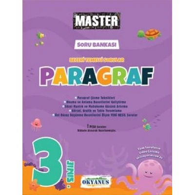 3. Sınıf Master Paragraf Soru Bankası