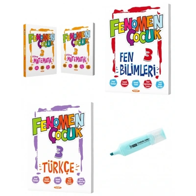 3. Sınıf Matematik1-2 Fen Bilgisi Ve Türkçe Soru Bankası