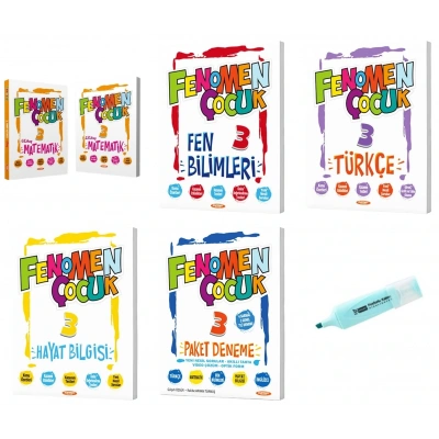 3. Sınıf Matematik1-2 Fen Türkçe Hayat Bilgisi Ve Paket deneme