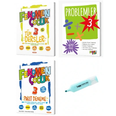 3. Sınıf Tüm Dersler SB Problemler ve Paket Deneme