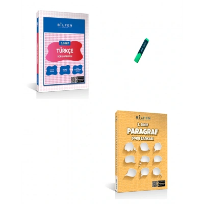 3. Sınıf Türkçe ve Paragraf Soru Bankası