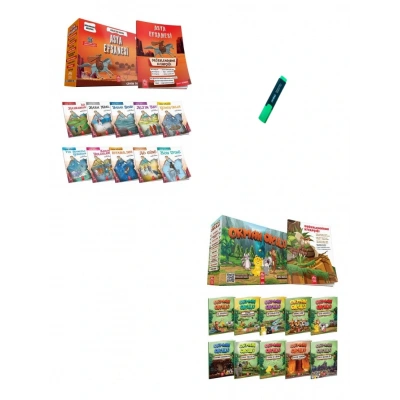 3 ve 4. Sınıflar İçin Asya Efsanesi ve Orman Okulu Hikaye Seti